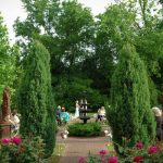 Garden wedding at Falcon Rest Mansion & Gardens -- Middle Tennessee wedding venue
